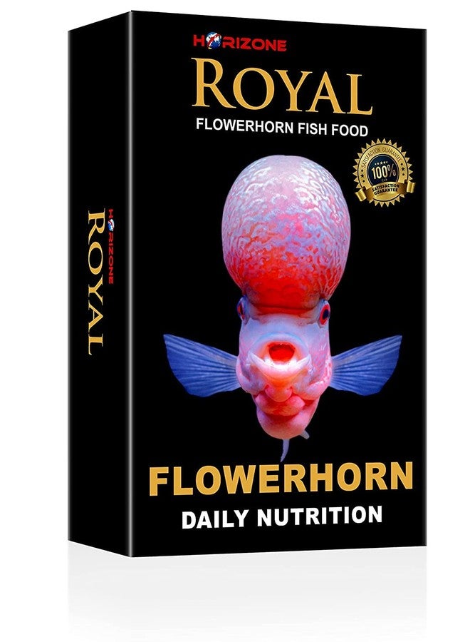 VAYINATO Horizone Royal Flowerhorn Daily Nutrition Fish Food, 100G - All Life Stages, Pellet - Image 1